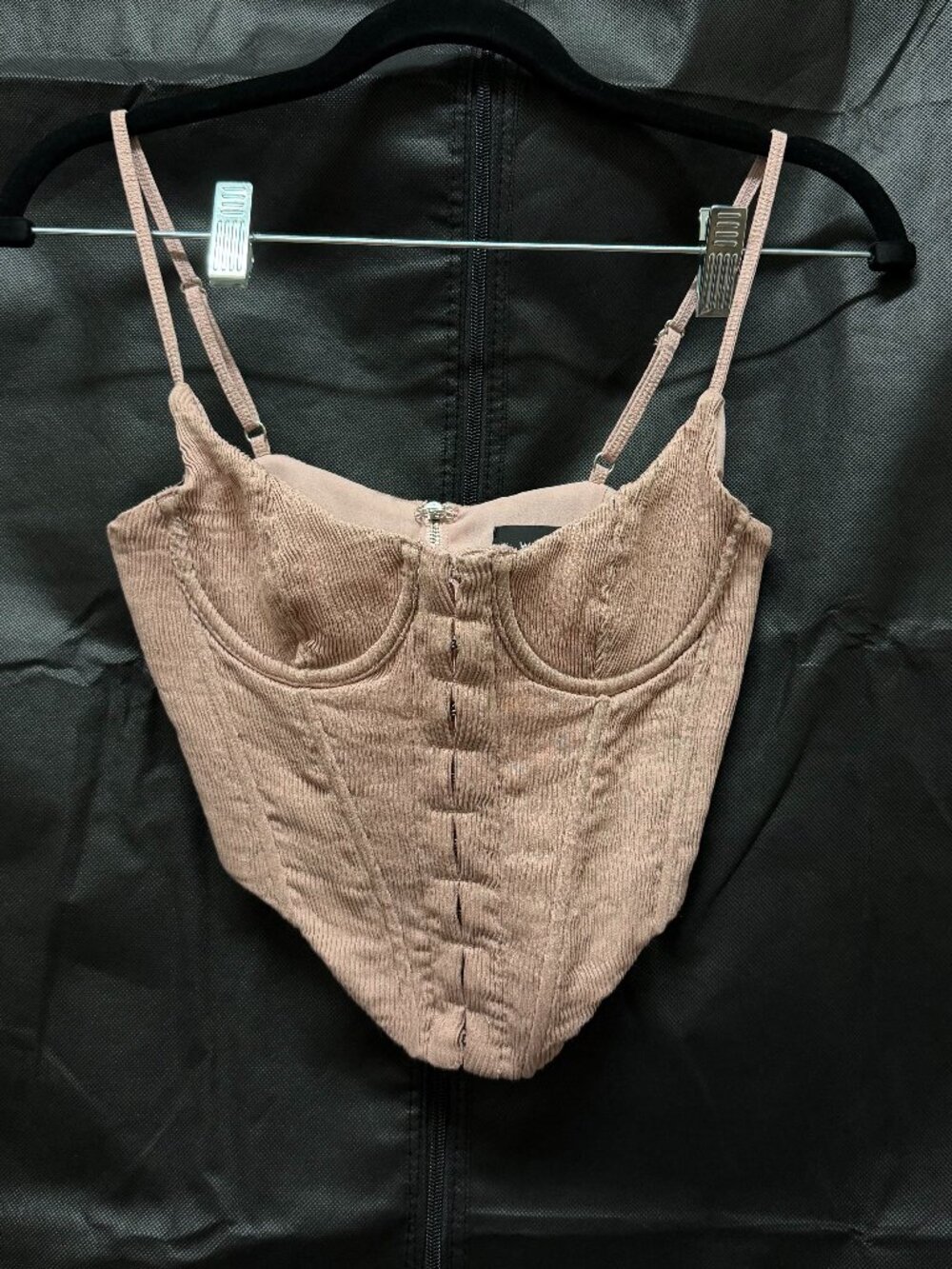 White Fox Boutique: Stay Young Bustier Blush - Size XS